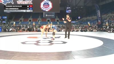 110 lbs 3rd Place Match - Summer Mutschler, Maryland vs Eva Zimmerman, Utah