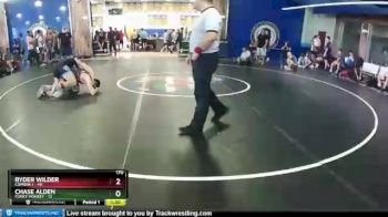 170 lbs Round 5 (8 Team) - Ryder Wilder, Camden 1 vs Chase Alden, Funky Monkey