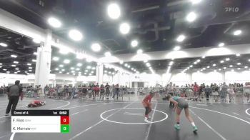88 lbs Consi Of 4 - Faith Rios, Idaho Gold vs Khloe Morrow, Mat Demon WC