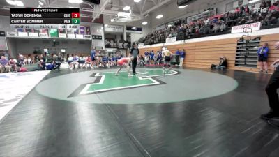 150 lbs Quarterfinals (8 Team) - Tasyn Ockenga, Canton vs Carter Sommer, Parkston