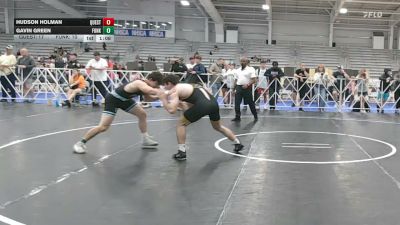 152 lbs Quarterfinal - Hudson Holman, Quest School Of Wrestling Black - HSB vs Gavin Green, Funk City - HSB