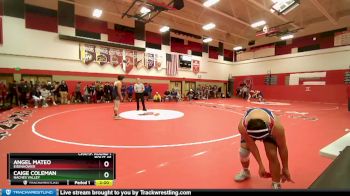 165 lbs Champ. Round 1 - Caige Coleman, Naches Valley vs Angel Mateo, Eisenhower