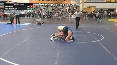 174Green lbs Rr Rnd 3 - Gabe LIlly, Clarion vs Dom Wheatley, Franklin & Marshall