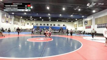 126 Boys Cons. Round 4 - Elisha Hosseini, Scripps Ranch vs Connor O`Balle, Carlsbad