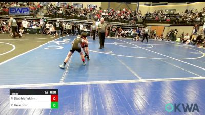 58 lbs Consi Of 8 #1 - Phenix Stubblefield, Piedmont vs Ralph Perez, Cowboy Wrestling Club