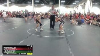64 lbs Round 4 (6 Team) - Henry Rupert, Mat Warriors Blue vs Paeton Miller, Quaker Nation Black