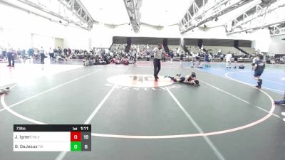 73 lbs Rr Rnd 3 - JoJo Igneri, Yale Street vs Brayden DeJesus, Triumph Trained