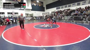 106 lbs Champ. Round 1 - Kevin Martinez, Western vs Elijah Ramirez, Mission Viejo