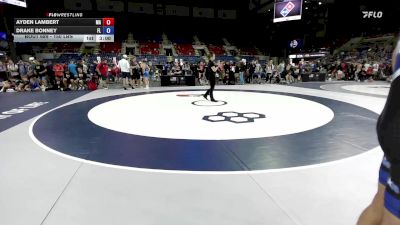 165 lbs Cons. Sub-rd Of 64 - Ayden Lambert, MA vs Drake Bonney, FL