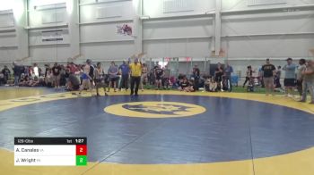 126-C lbs Round Of 32 - Adrian Canales, VA vs Jake Wright, PA