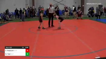 70 lbs 5th Place - Brian Danbe, Red Nose vs Trent Lera, Upper Township