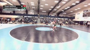 184 lbs Quarterfinal - Joseph McCullough, Delaware Valley vs Robbie Anderson, Misericordia