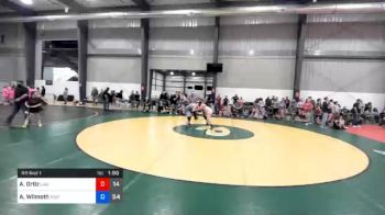 70 kg Prelims - Alexandria Ortiz, Lancaster Alliance Women's Wrestling vs Andrea Wilmoth, Misfits Mighty Marshmallows