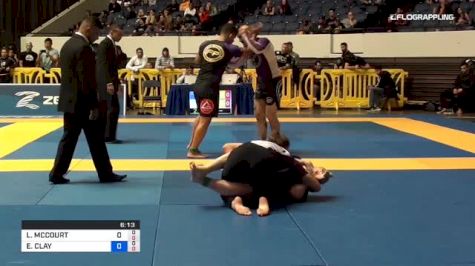 LEAH MCCOURT vs ELISABETH CLAY 2018 World IBJJF Jiu-Jitsu No-Gi Championship