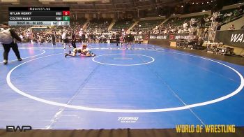 90 lbs 5th Place - Rylan Henry, Brushy Wrestling Club vs Colter Hale, Powerhouse Wrestling