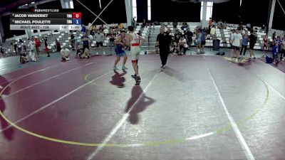 138 lbs Semis - JACOB VANDERIET, Thoroughbred Wrestling Academy vs Michael Poulette, Thoroughbred Wrestling Academy