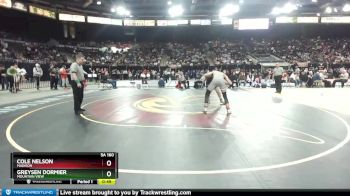 5A 160 lbs Cons. Round 2 - Cole Nelson, Madison vs Greysen Dormier, Mountain View