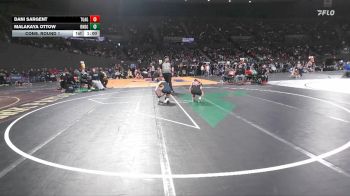 6A/5A Girls 115 Cons. Round 1 - Dani Sargent, Tualatin Girls vs Malakaya Ottow, Bend Girls