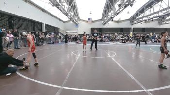 77 lbs Rr Rnd 1 - Ryder Kim, RedNose Wrestling School - ESC vs Maxton Young, Hammers- ESC