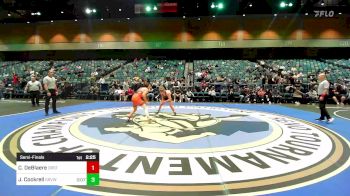 133 lbs Semifinal - Chase DeBlaere, Oregon State vs Jackson Cockrell, Grand View