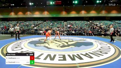 133 lbs Semifinal - Chase DeBlaere, Oregon State vs Jackson Cockrell, Grand View