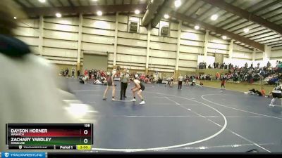 138 lbs Cons. Round 4 - Zachary Yardley, Syracuse vs Dayson Horner, Wasatch