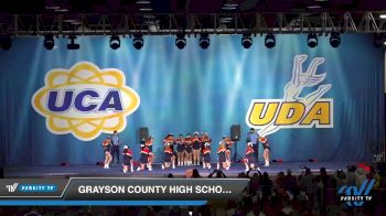 - Grayson County High School [2019 Large Varsity Division II Day 1] 2019 UCA Bluegrass Championship