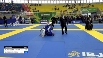 SÓCRATES ALVES DE FREITAS vs CLEITON RODRIGUES DA SILVA 2024 Brasileiro Jiu-Jitsu IBJJF