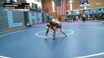 144 lbs Champ. Round 2 - Camden Evans, Lehi vs Braxton Trimble, West Field