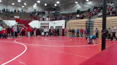 120 lbs 7th Place Match - Isaiah Buikema, Hanover Central High School vs Owen Ingalls, Fishers