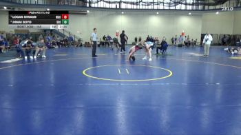 165 lbs Round 4 - Logan Straub, North Iowa Area Community College vs Jhmai Boyd, Southeast Community College