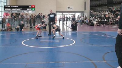 56 lbs Rr Rnd 7 - Logan Forsyth, Triumph Trained K3 vs Declan Anastasoff, Mat Assassins - K3