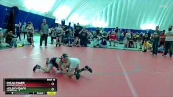 72 lbs Round 5 (8 Team) - Dylan Eaver, Donahue WA Blue vs Holdyn Davis, Phoenix WC