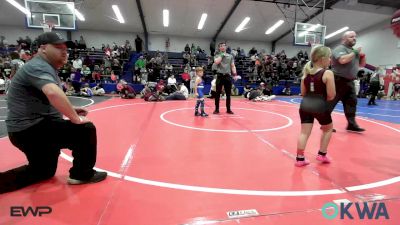 66 lbs Semifinal - Tinslynn Burdick, Perry Wrestling Academy vs Ezra Fisher, Tiger Trained Wrestling