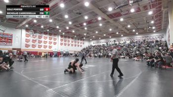 157 lbs Cons. Round 3 - Nicholas Carrossellia, Strongsville vs Cole Porter, Garrettsville Garfield