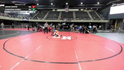 Semifinal - Amare Martin, Paulsboro vs Dometrius Dorell, Milford