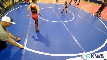 55 lbs Round Of 32 - Easton Ortiz, Keystone Kids vs Grayson Simpson, Hilldale Youth Wrestling Club