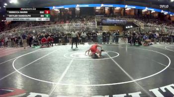105 lbs Quarterfinal - Rebecca Marin, Doral Academy vs Skyler Randolph, Riverdale
