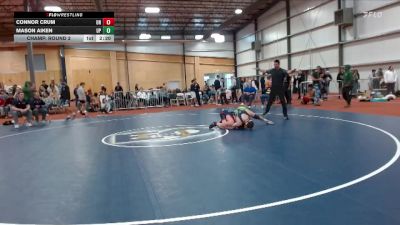 149 lbs Champ. Round 2 - Mason Aiken, Providence (Mont.) vs Connor Crum, Unattached