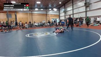 149 lbs Champ. Round 2 - Mason Aiken, Providence (Mont.) vs Connor Crum, Unattached