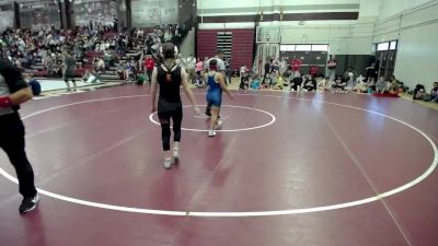 110 lbs Champ. Round 2 - Hazel Allen, Super D vs Isabelle Mauritz, Pursuit Wrestling