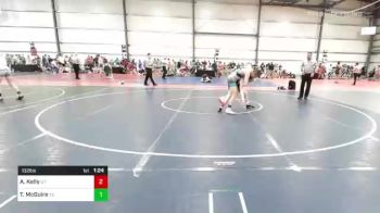 132 lbs Round Of 64 - Austin Kelly, UT vs Timothy McGuire, TX