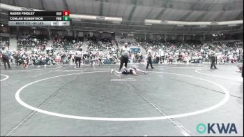 64 lbs Quarterfinal - Kaden Findley, Blue Devil Wrestling vs Conlan Robertson, Prime Wrestling