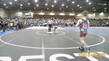 67 lbs Consi Of 16 #2 - Noah Sanders, Ascend Wrestling Academy vs Clint Alaways, Durham Wrestling Club