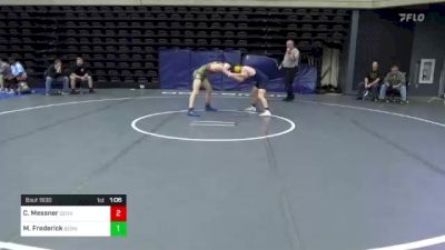 136 lbs 5th Place - Connor Messner, Denver, PA vs Mason Frederick, Bernville, PA