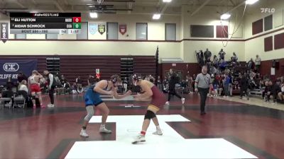 190 lbs Round 3 - Aidan Schrock, Clear Creek-Amana vs Eli Hutton, Harrisburg