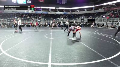 143 lbs Final - Antonio Guebara, Maize WC vs Jasper Price, Arkansas Elite