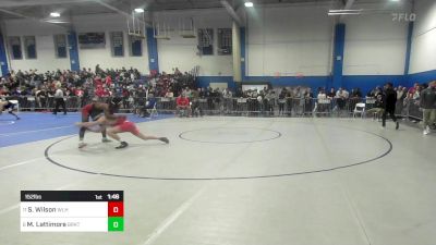 152 lbs Round Of 16 - Spencer Wilson, Waltham vs Mark Lattimore, Brockton