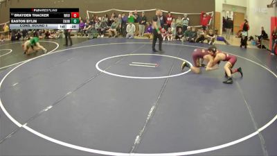 144 lbs Cons. Round 5 - Brayden Thacker, White River vs Easton Bylin, Enumclaw