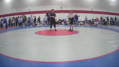 96 lbs Round 1 - Rylee Diehl, Carolina Reapers vs Bosco Merklinger, Legacy Elite Wrestling Club